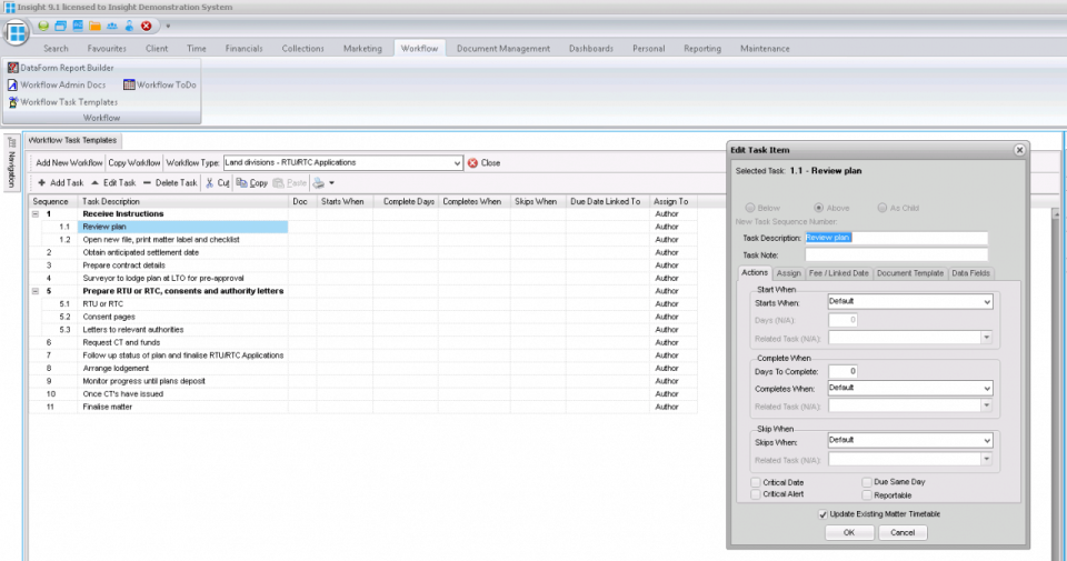 screenshot of BHL Insight